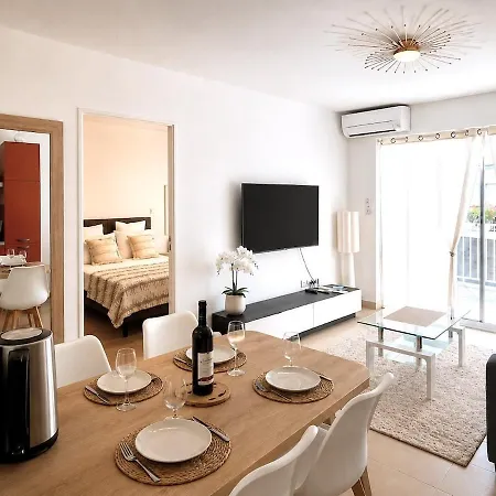 New 2-room With Terrace & Air Conditioning Apartment Cannes